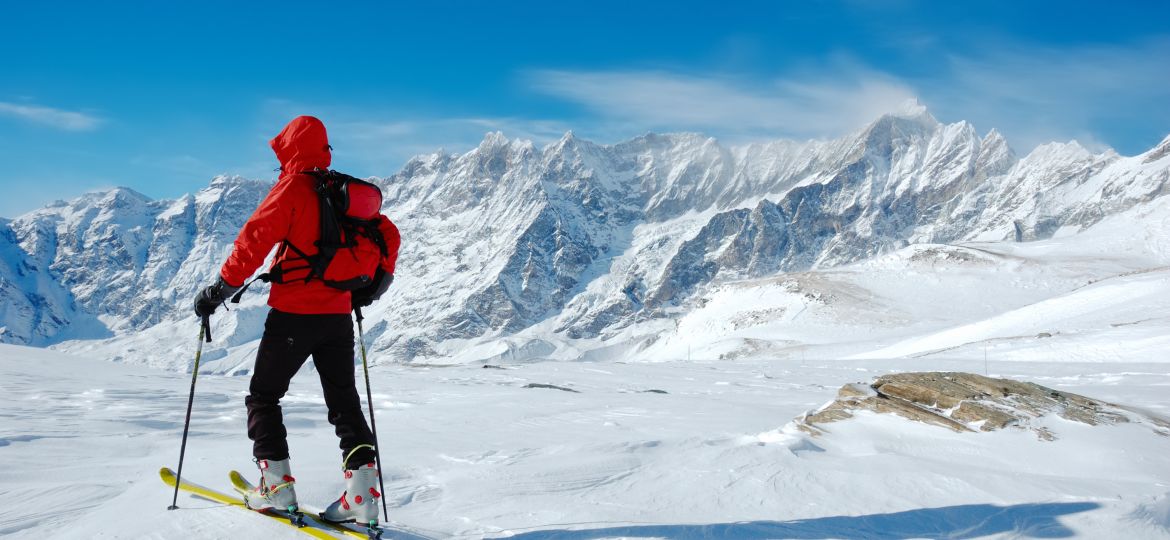 Backcountry skier