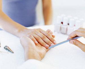 manicure at event